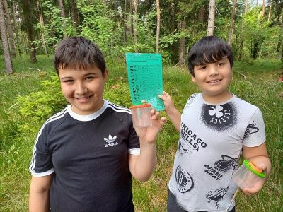 Projekttage „Wald“  Waldwochenprojekt: Blätterrascheln