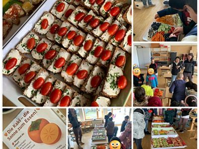 Gesunde Pause an der Grundschule Hochbrück