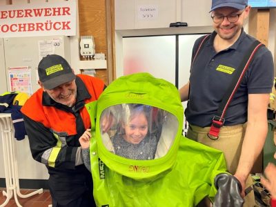 Besuch bei der  freiwilligen Feuerwehr